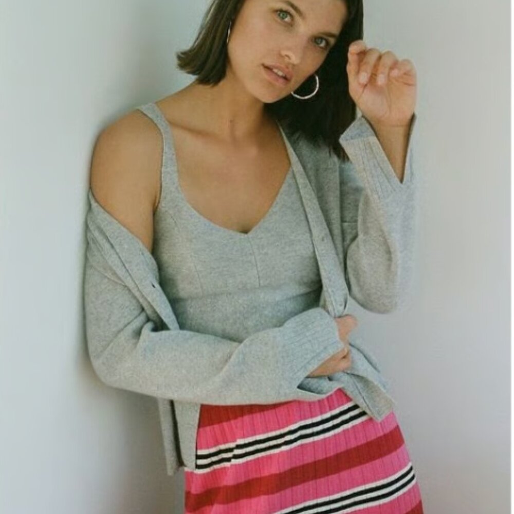 NWT Anthropologie | Dora Knit Midi Skirt | Size medium